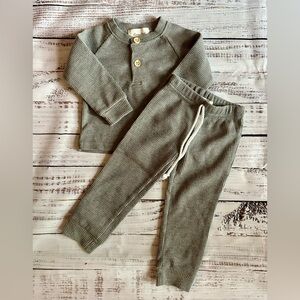 Marie Nicole Waffle Knit Set